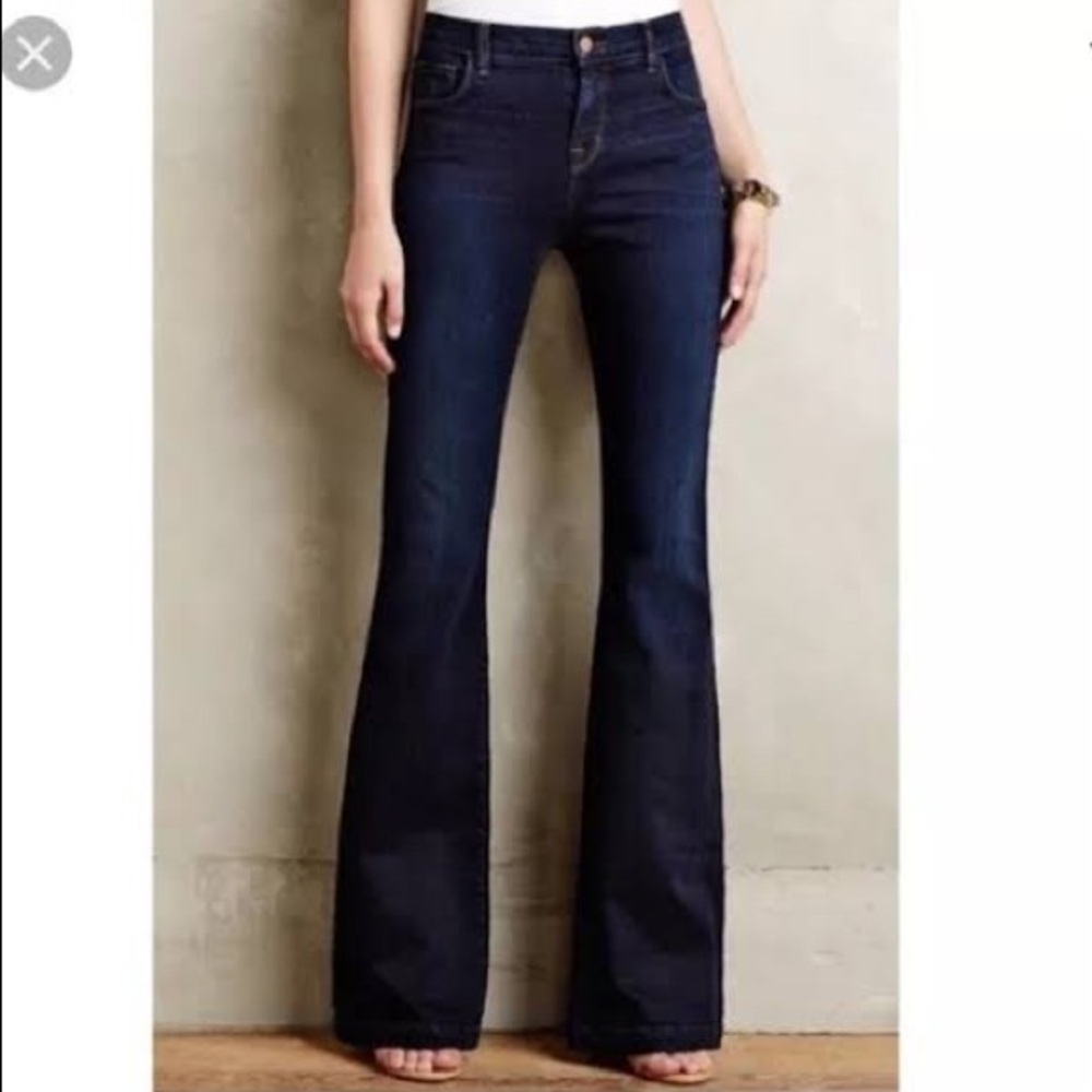 Jbrand dark wash flare jeans